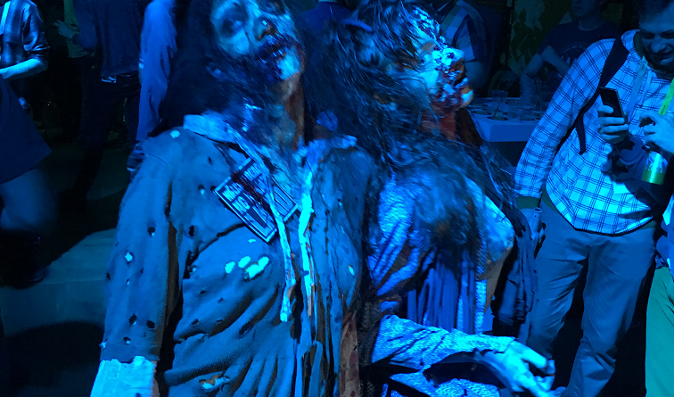 More zombies, more party...