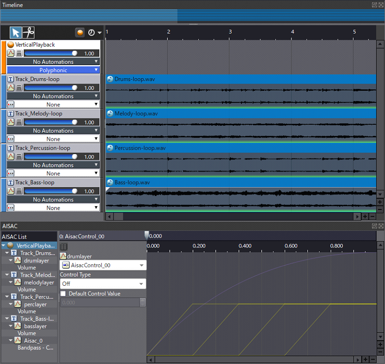 20200420 - Dynamic Music with ADX2 – Part1 Vertical Layering2