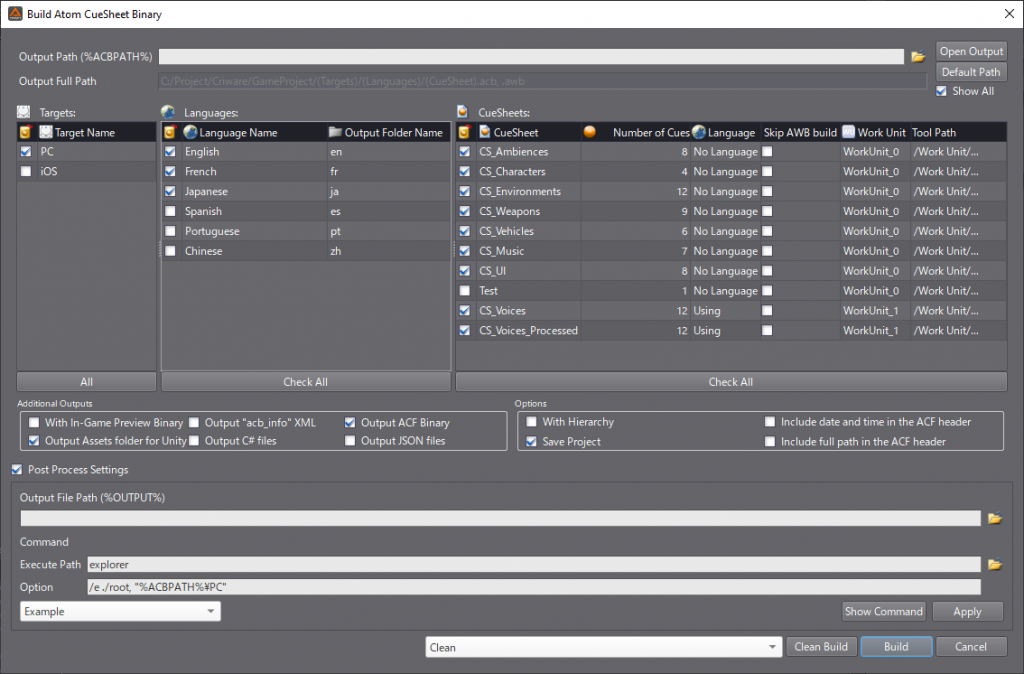 ADX Beginner’s Guide #15 – Building Binary Data - CRI Middleware Blog