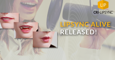 CRI LipSync Alive Released